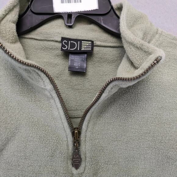 SDI Aviara Golf Club 1/4 Zip Pullover Sweatshirt Men's L Cotton Flannel Canada - Picture 4 of 10